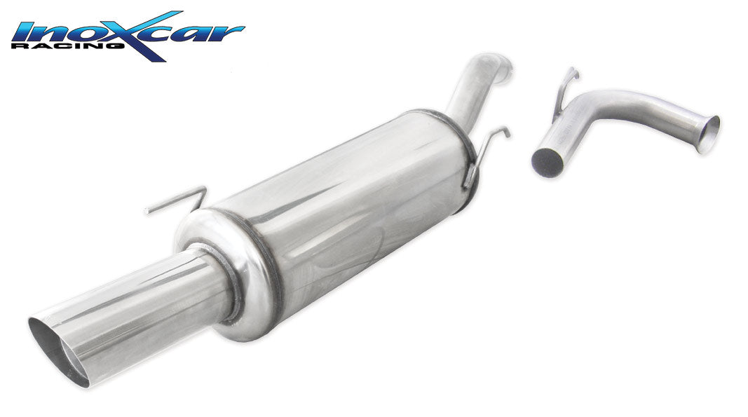 Scarico finale con silenziatore 1X90 RALLY RENAULT CLIO 1 1.8 16V (135CV) --1998 - Autobox