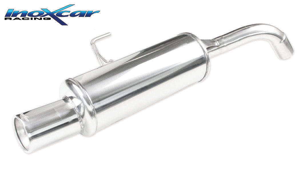 Scarico finale con silenziatore 1X102 RENAULT CLIO 2 RS 2.0 fase1 (172CV) 2000-2001 Ø 54 - Autobox