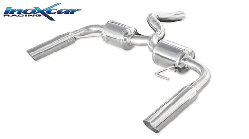 2 Scarico finale con silenziatore 1X76 RACING destro e sinistro (è necessario taglio prima dell'ultimo silenziatore) RENAULT CLIO 3 RS 2.0 16V (197CV) / RS GORDINI 2006-2009 - Autobox