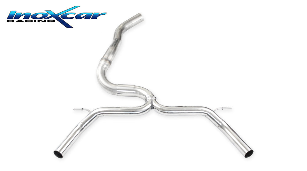 Scarico finale senza silenziatore 1X50 destro e sinistro RENAULT CLIO 4 RS 1.6 Turbo (200CV) 2013-- Ø 63,5 - Autobox