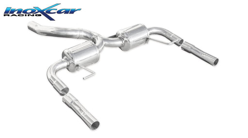 2 Scarico finale con silenziatore 1X50 destro e sinistro (è necessario taglio prima dell'ultimo silenziatore) RENAULT CLIO 3 Restyling 2009-- RS 2.0i (200cv) / RS GORDINI (203cv) 2010-- - Autobox