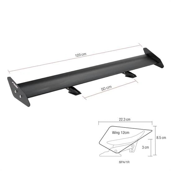 Spoiler da tetto Light Breeze ala singola SIMONI RACING
