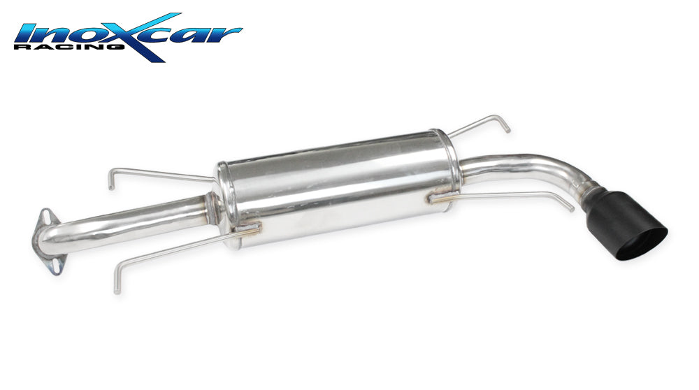 Scarico finale con silenziatore 1X100 RACING BLACK CERAMIC SUBARU IMPREZA 4WD 2.5 WRX (230CV) 2008-- - Autobox