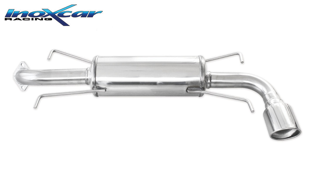 Scarico finale con silenziatore 1X100 X-RACE SUBARU IMPREZA 4WD 2.5 WRX (265CV) 2008-- - Autobox