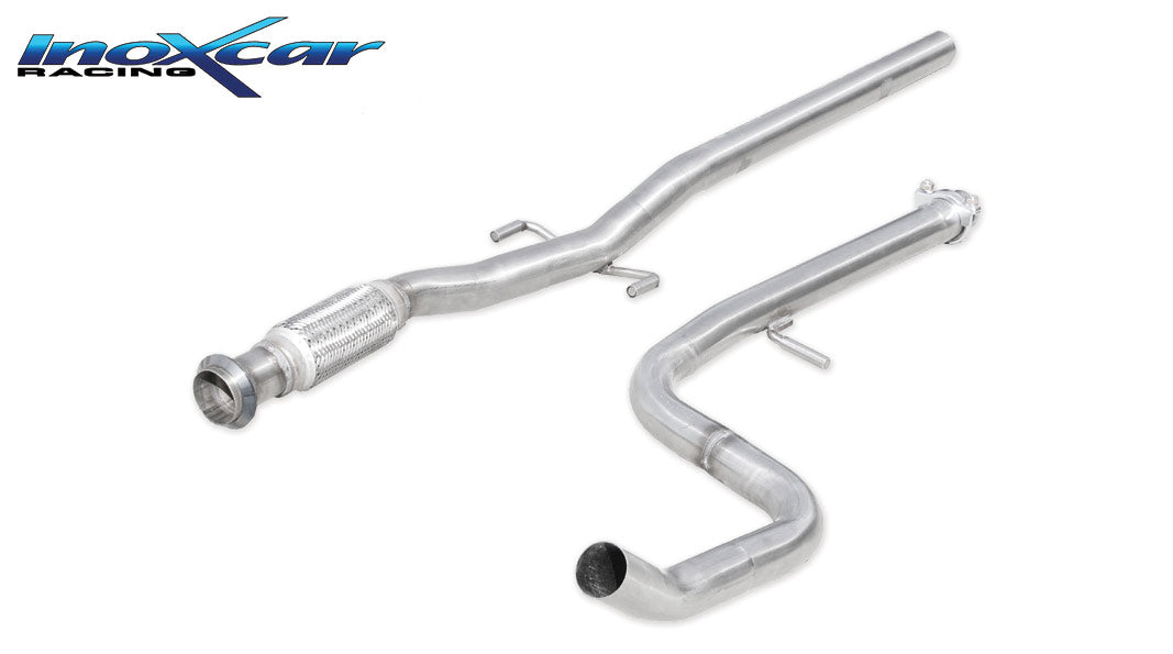 Tubo centrale diretto PEUGEOT 208 1.6 16V TURBO GTI 30TH (208cv) 2015-- Ø 55 - Autobox