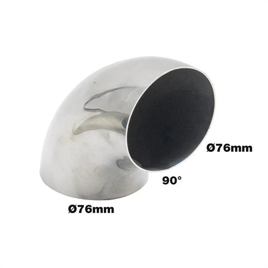 Tubo 90° 76mm SIMONI RACING