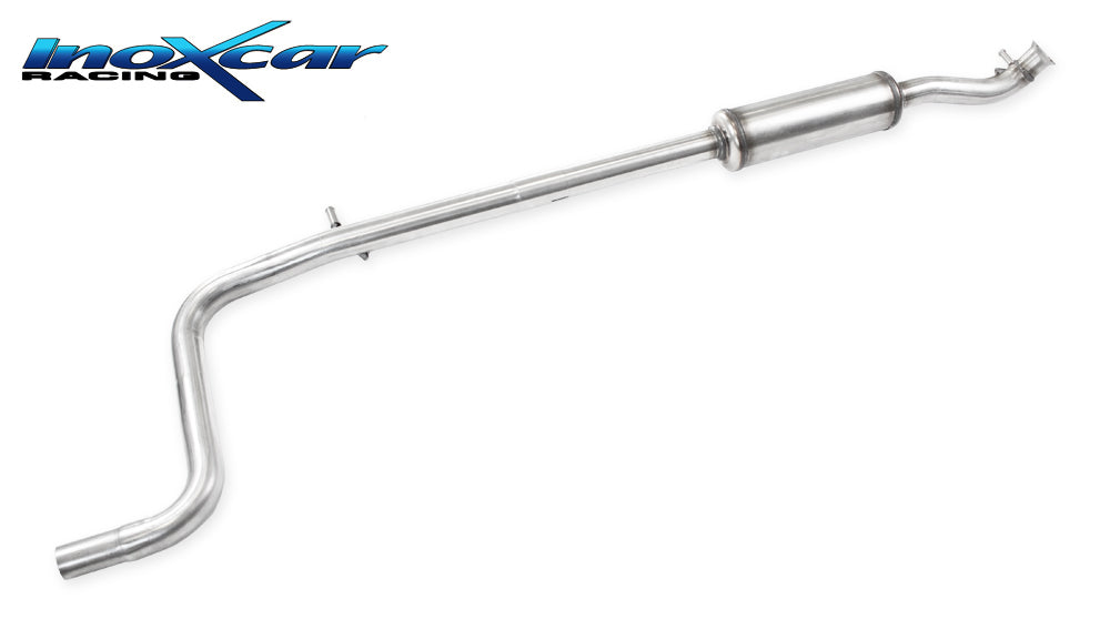 Tubo centrale con silenziatore (Con flessibile) OPEL CORSA F 1.2i T (131cv) GS-Line 2020-- Tubazione Ø 50 Raccordo Ø 45 - Autobox