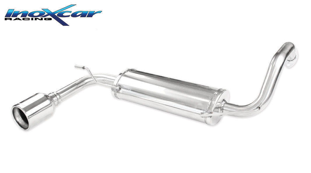 Scarico finale con silenziatore 1X120X80 TOYOTA AYGO 1.0 (69cv) 2014-- - Autobox