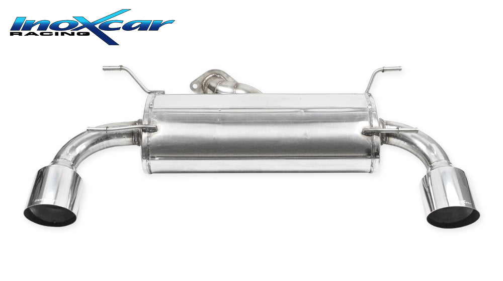 Scarico finale con silenziatore 1X114 RACING destro e sinistro TOYOTA GR 86 2.4i (234cv) (con GPF) 2021-- - Autobox