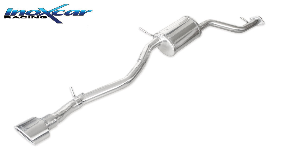 Scarico finale con silenziatore 1X120X80 TOYOTA IQ 1.3 EXECUTIVE (99CV) 2009-- - Autobox