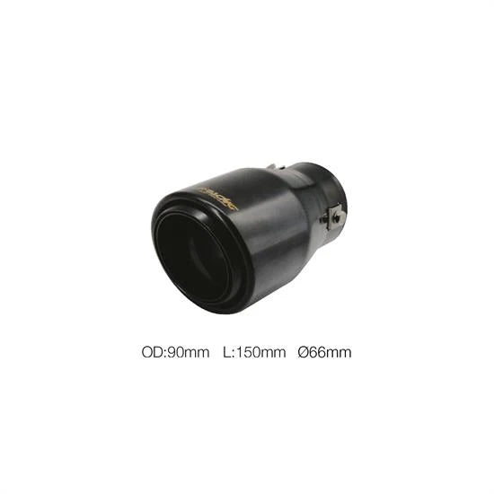 Terminale rotondo 66mm inclinato acciaio inox Cayennestyle SIMONI RACING