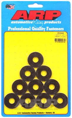 ARP .471 ID x 1.30 OD No Chamfer Black Washer - Pack of 10