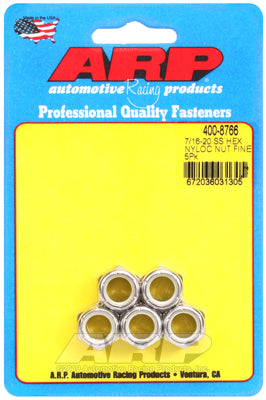 ARP 7/16-20 SS Fine Hex Nut Kit