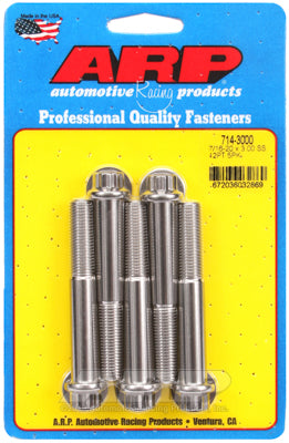 ARP 7/16in - 20 x 3.000in UHL 12pt SS Bolt Kit