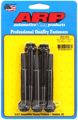ARP M10 x 1.50 x 80mm 12pt Black Oxide Bolts (5/pkg)
