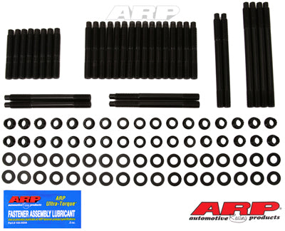 SB Chevy Rodeck alum blck w/Brod cntd valve hds 12pt hsk