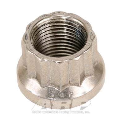 ARP M12 x 1.00 (M14 WR) SS 12pt Nut Kit (1 pack)