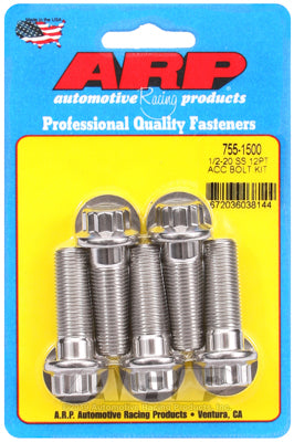 ARP Bolt Kit 1/2-20 x 1.500 SS 12PT