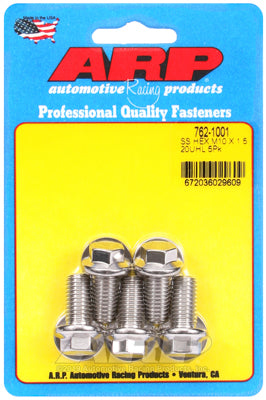 ARP M10 x 1.5 20mm UHL Hex SS Bolts (5/pkg)
