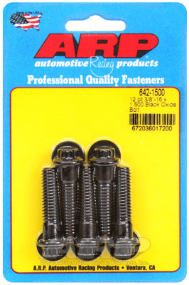 ARP 3/8-16 x 1.500 12pt Black Oxide Bolts