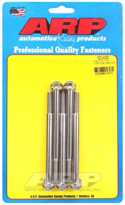 "5/16""-18 x 4.250 hex SS bolts"