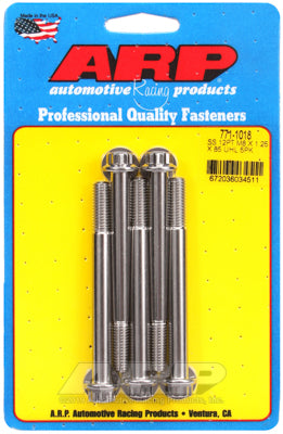 ARP M8 x 1.25 85mm Stainless Steel 12pt Bolts (5/pkg)