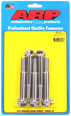 ARP M12 x 1.75 x 90 Hex Black SS Bolts (5/pkg)