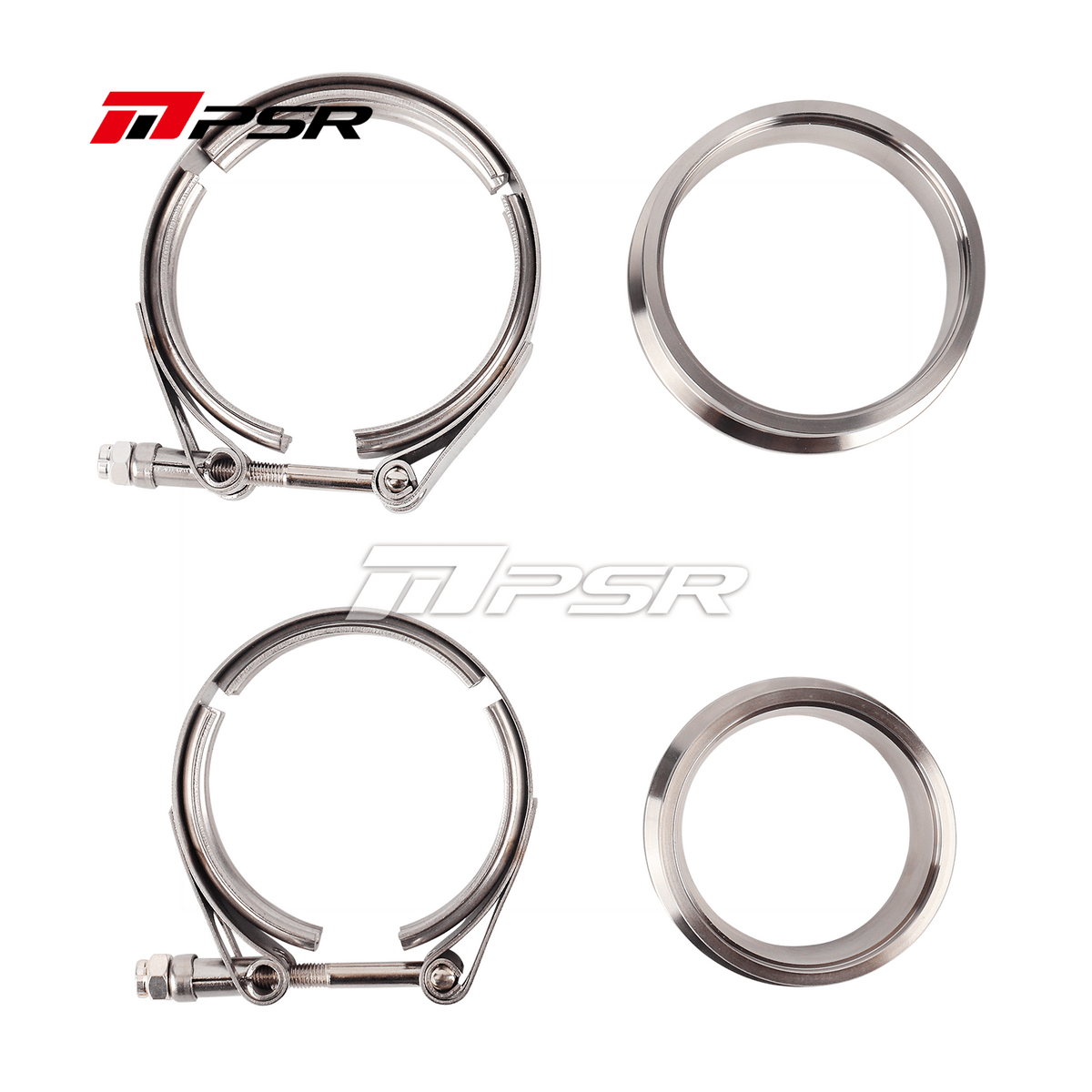 PULSAR PTX28/30/35 PTG49/55/62 Turbine Housing V-Band Flange&Clamp Kits - Trb. Hsg. to Center Section Clamp for PTG XX49/55/62G Turbos