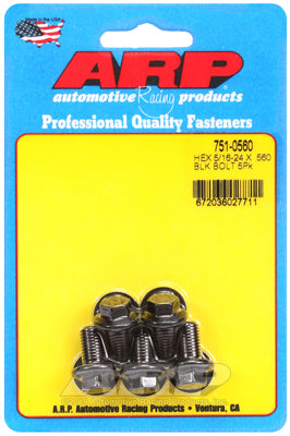 ARP 5/16-24 x .560 Hex Black Oxide Bolts