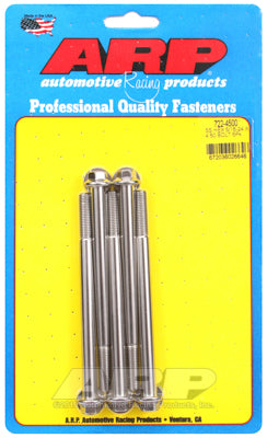 "5/16""-24 x 4.500 hex SS bolts" (5pcs)
