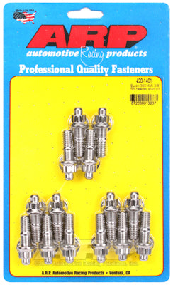 "Buick 350-455 3/8"" SS header stud kit"