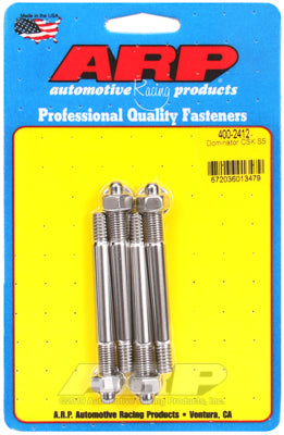 ARP Dominator w/ 1/2in or 1in SS Spacer Carb Stud Kit