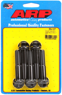 ARP M12 x 1.50 x 60 Hex Black Oxide Bolts (5/pkg)