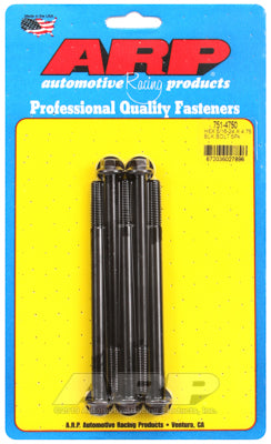 "5/16""-24 x 4.750 hex black oxide bolts" (5pcs)