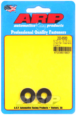 "5/16" ID 13/16"OD .120"TH chamfer washers" (2pcs)