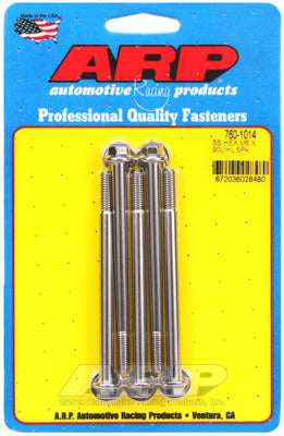 ARP M6 X 1.00 X 90 Hex SS Bolts