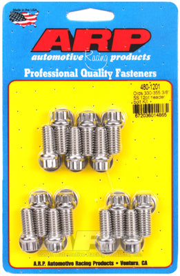 Oldsmobile 330-455 3/8"" SS 12pt header bolt kit"
