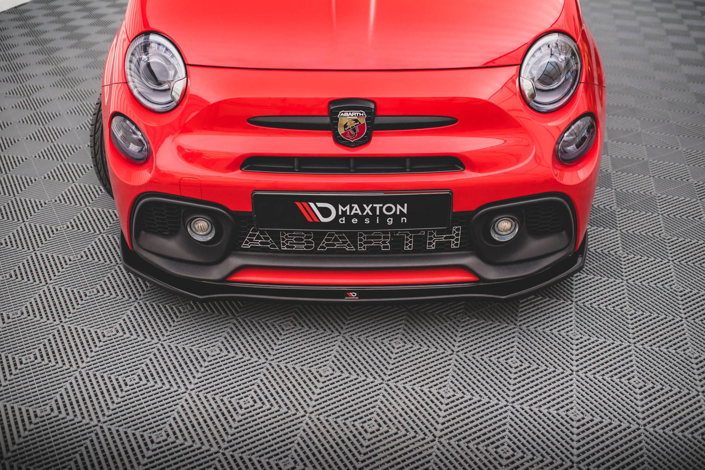 Front Splitter MAXTON DESIGN - Abarth 500 / 595 / 695 MK1 FACELIFT
