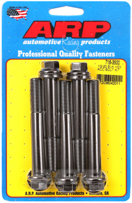 ARP Bolt Kit 1/2-20 x 3.500 Black Oxide Hex