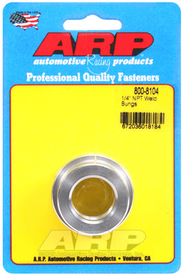 "3/4"" NPT aluminum weld bung"