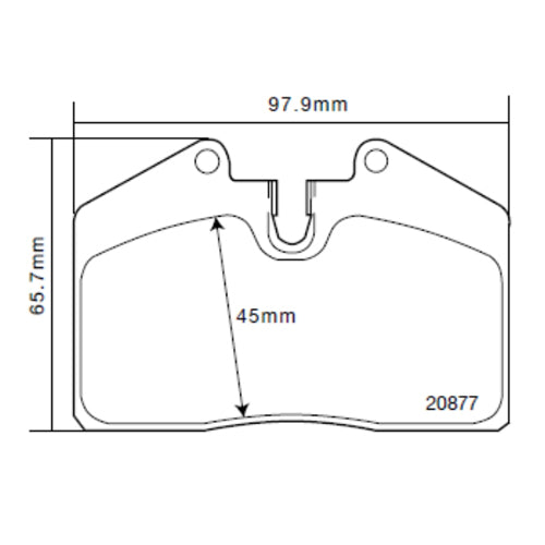 Set pastiglie Brembo Sport | HP2
07.B314.13 - Autobox