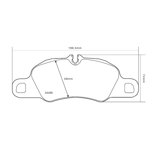 Set pastiglie Brembo Sport | HP2
07.B314.86 - Autobox