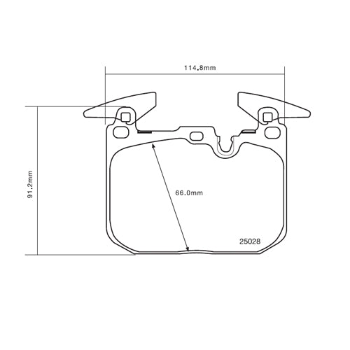 Set pastiglie Brembo Sport | HP2
07.B314.90 - Autobox