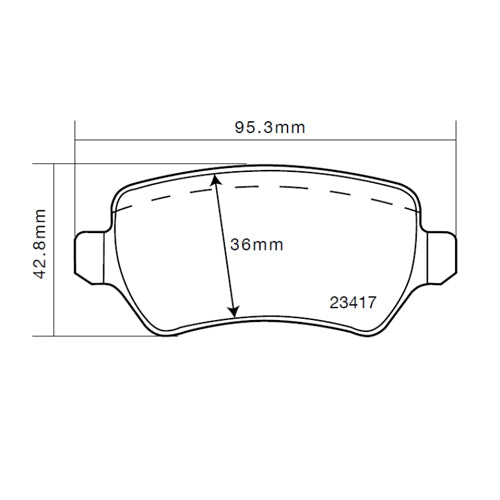Set pastiglie Brembo Sport | HP2
07.B315.21 - Autobox