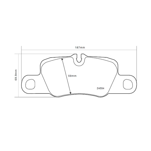 Set pastiglie Brembo Sport | HP2
07.B315.38 - Autobox