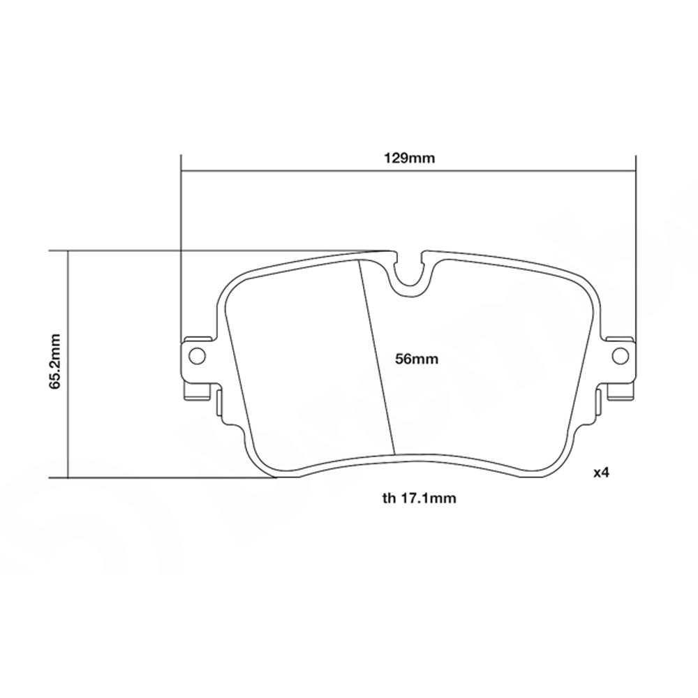 Set pastiglie Brembo Sport | HP2
07.B315.90 - Autobox