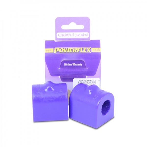 Powerflex Front Anti Roll Bar To Chassis Bush 22mm PFF19-1603-22 - Autobox