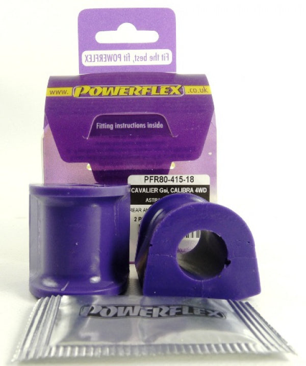 Powerflex Rear Anti Roll Bar Bush (Inner) 18mm PFR80-415-18 - Autobox