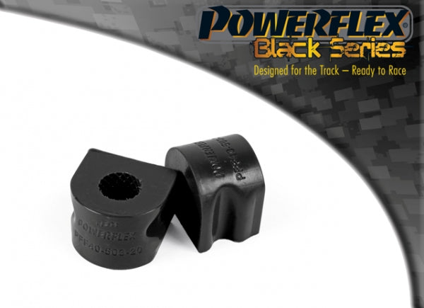 Powerflex Front Anti Roll Bar Inner Bush 22mm PFF40-503-22BLK - Autobox
