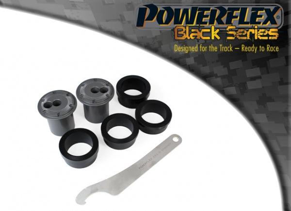 Powerflex Front Track Control Arm Outer Bush, Caster Adjustable PFF57-802BLK - Autobox